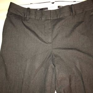 Loft pants flare size 8 workwear gray